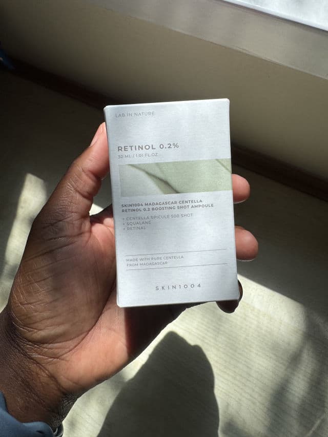 SKIN1004 Retinol 0.2 Boosting Shot Ampoule review photo by TheAestheticsDR