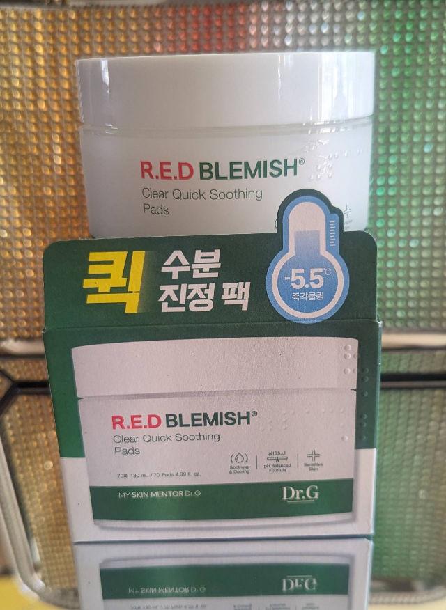 Red Blemish Clear Quick Soothing Pads product review