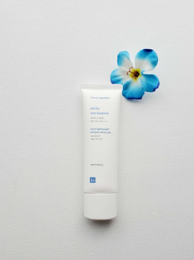 Face Republic Purity Sun Essence SPF50+ PA++++ review photo by skincare12