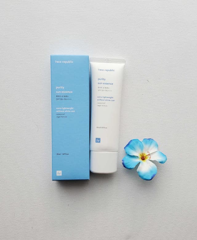 Face Republic Purity Sun Essence SPF50+ PA++++ review photo by skincare12