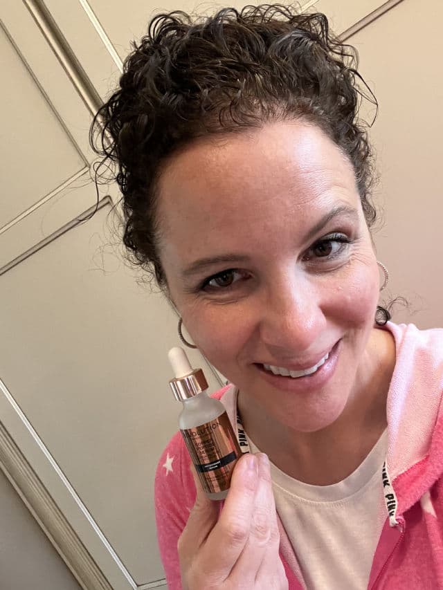 Revolution Beauty Copper Peptide Serum review photo by GlitterTruthBomb