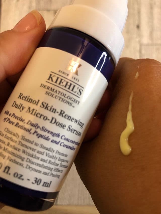Kiehl's Retinol Skin-Renewing Daily Micro-Dose Serum review photo by Pixiesnewlife