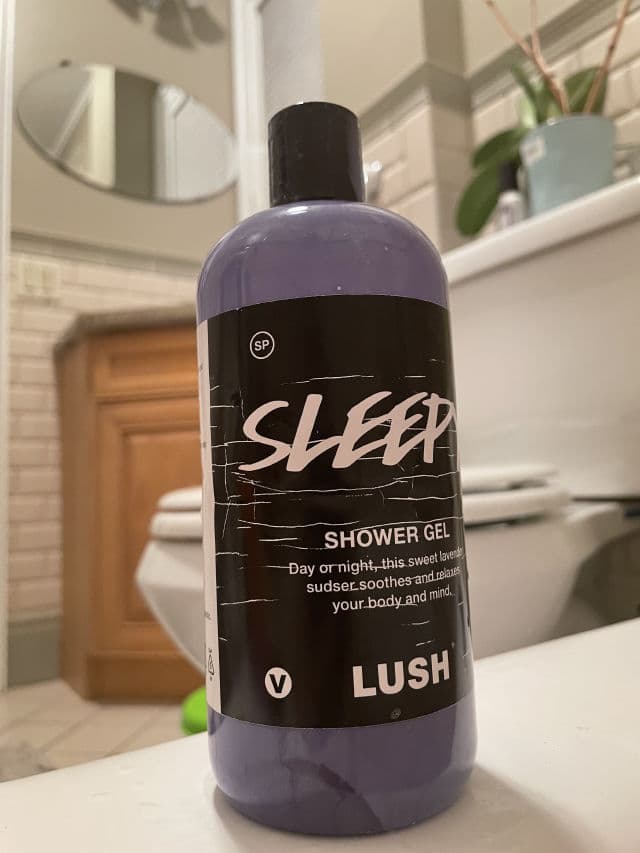LUSH Sleepy Shower Gel review photo by triciabernard