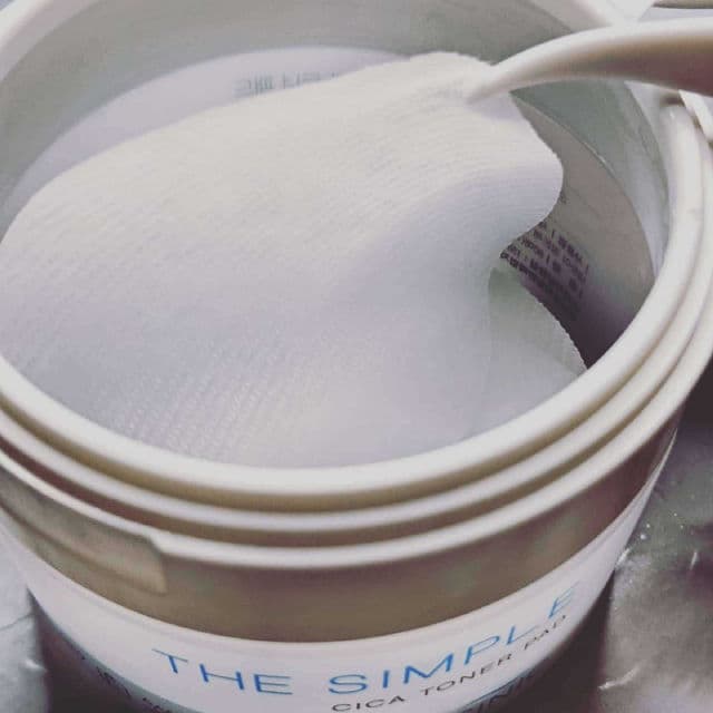 SCINIC The Simple Cica Toner Pad review photo by AllyOlly