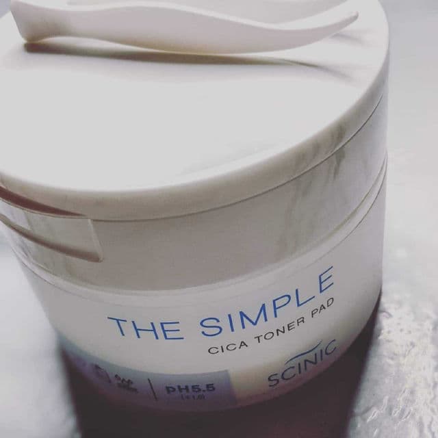 SCINIC The Simple Cica Toner Pad review photo by AllyOlly