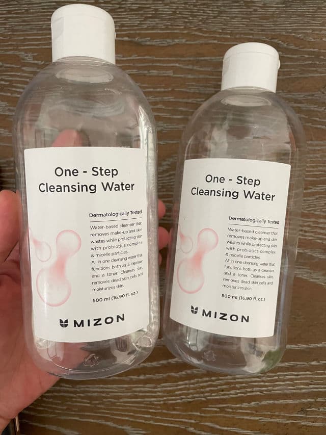 Mizon One Step Cleansing Water review photo by AngieQuantas