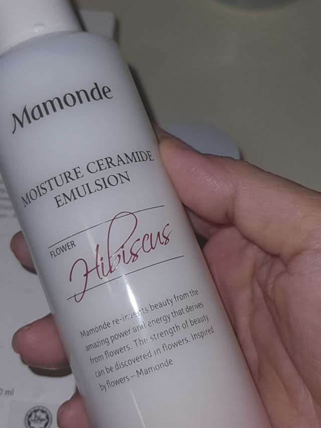 Mamonde Moisture Ceramide Emulsion review photo by ChristieX