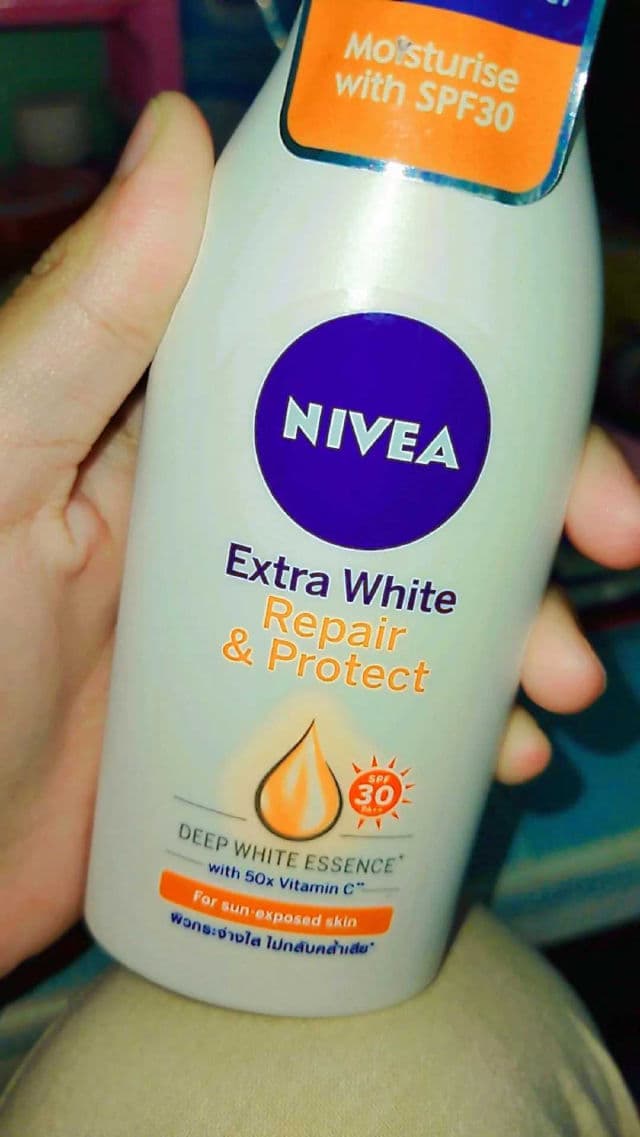Nivea Body Extra White Repair and Protect SPF 30 Lotion review photo by suziadila