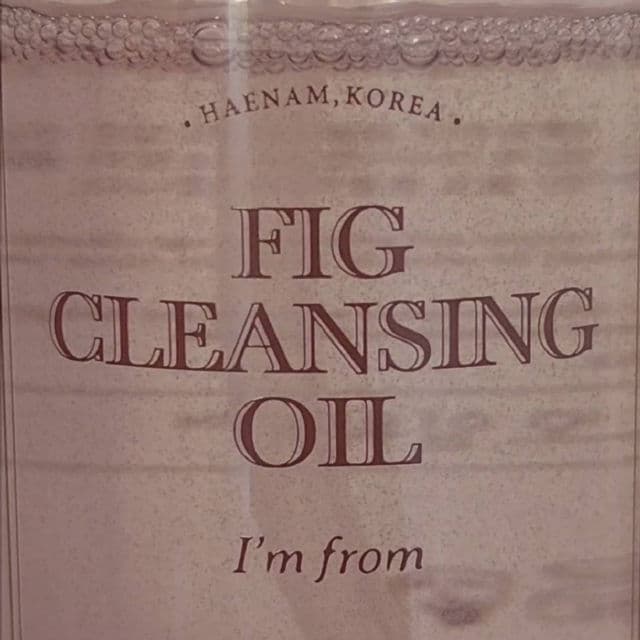 I'M FROM Fig Cleansing Oil review photo by skinupp44