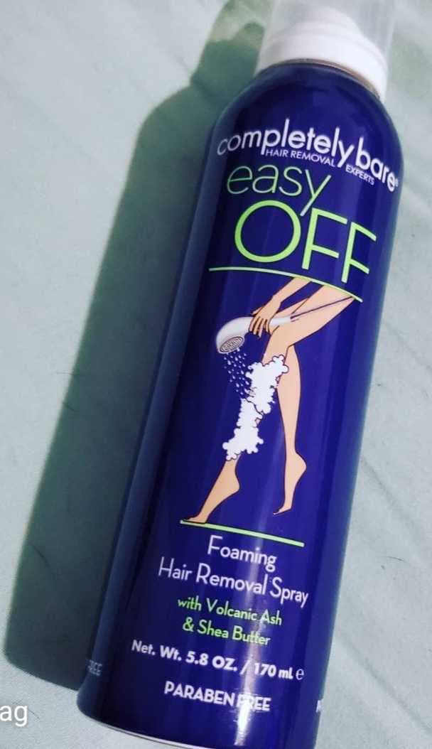 Completely Bare Easy Off Foaming Hair Removal Spray review photo by Nickers402