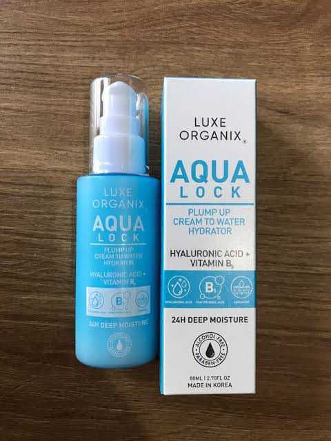 Luxe Organix Aqua Lock Plump Up Cream to Water Hydrator review photo by shilldee