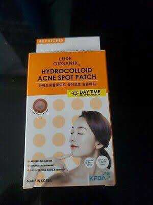 Luxe Organix Hydrocolloid Acne Patch Day Time review photo by shilldee
