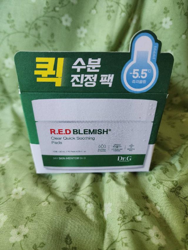 Red Blemish Clear Quick Soothing Pads product review