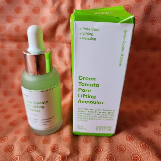 Green Tomato Pore Lifting Ampoule+ product review