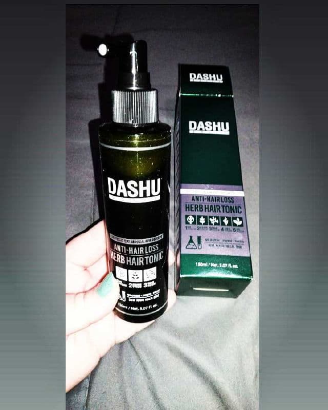 Dashu Anti Hair Loss Herb Hair Tonic review photo by DiscoveringDaily