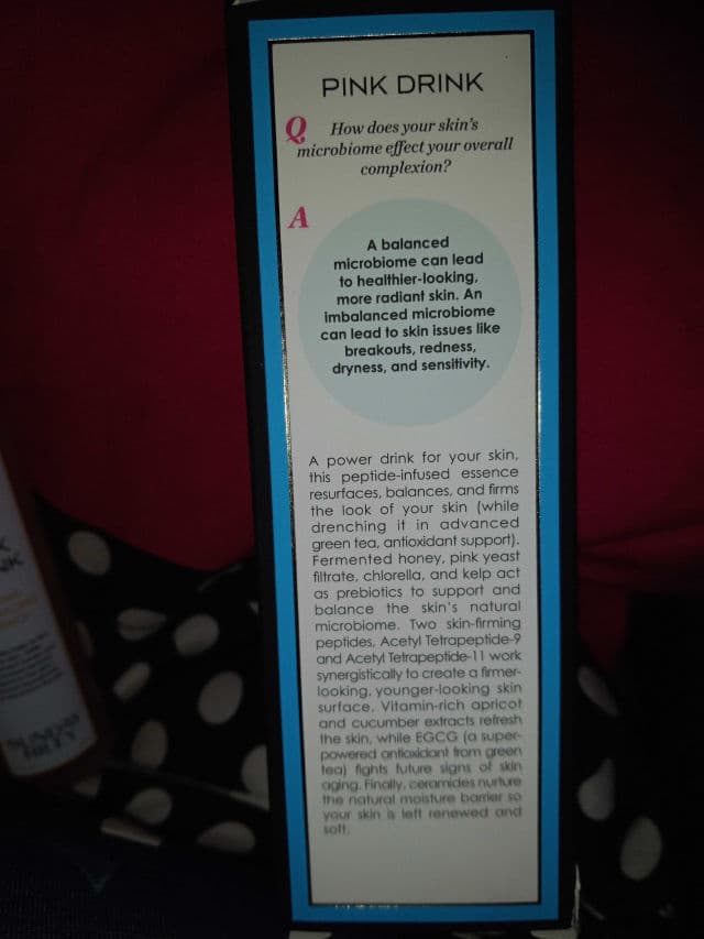 Sunday Riley Pink Drink Firming Resurfacing Essence review photo by DiscoveringDaily