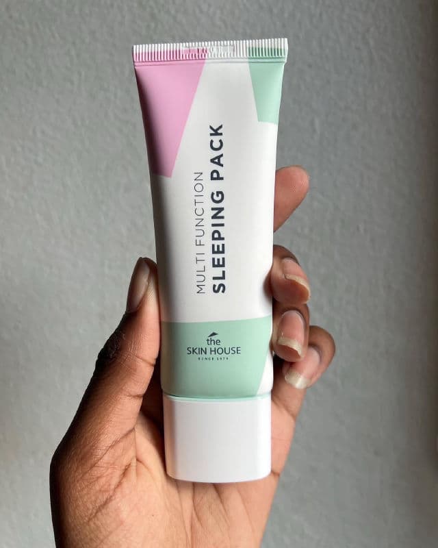 The Skin House Multi Function Sleeping Pack review photo by beachyglows