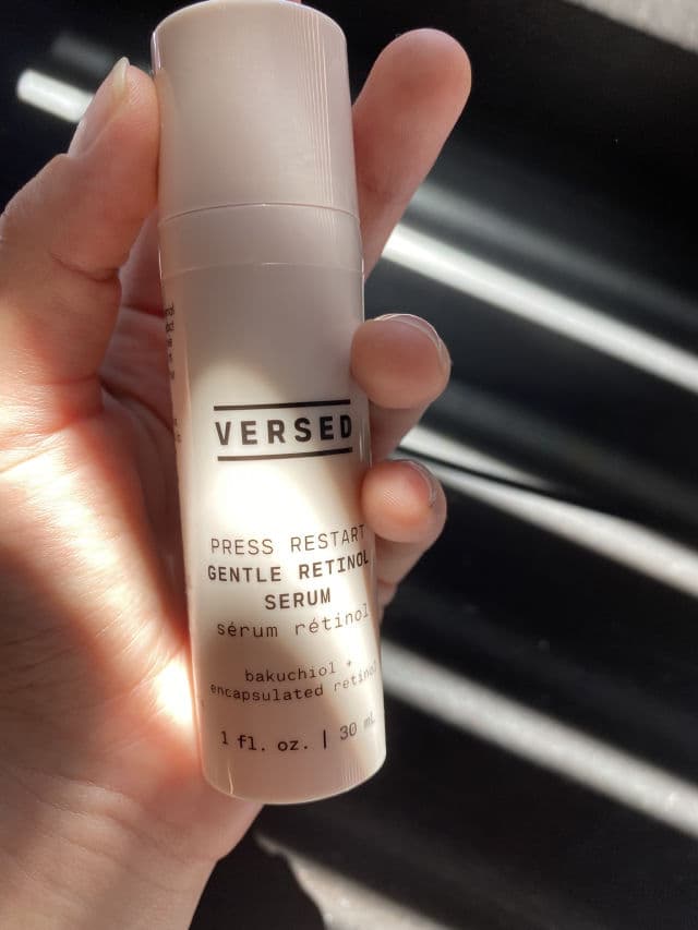 Versed Press Restart Gentle Retinol Serum review photo by noee