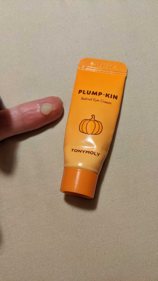 TONYMOLY Plump-kin Retinol Eye Cream review photo by zisgurl