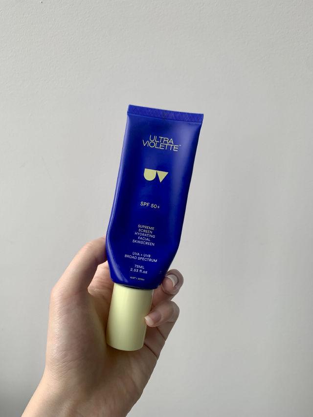 Supreme Screen SPF 50+ Hydrating Facial Sunscreen product review