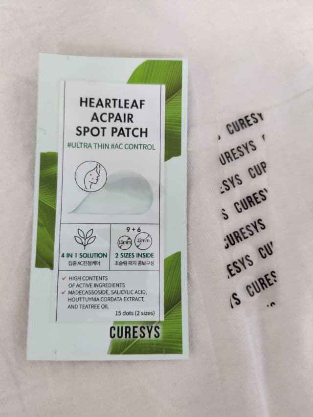 Curesys Heartleaf Acpair Spot Patch review photo by sananas