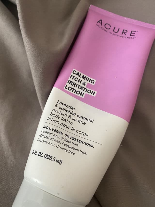 Acure Calming Itch & Irritation Lotion review photo by nicococoocoo