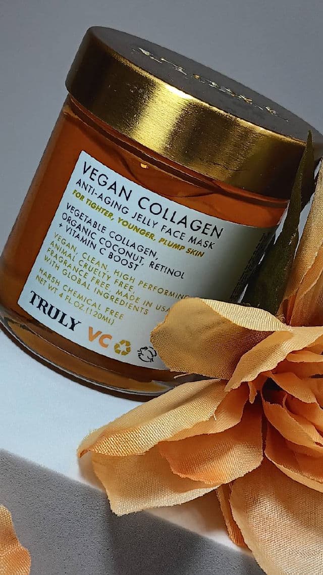 Truly Vegan Collagen Booster Anti Aging Jelly Face Mask review photo by lamamaishere