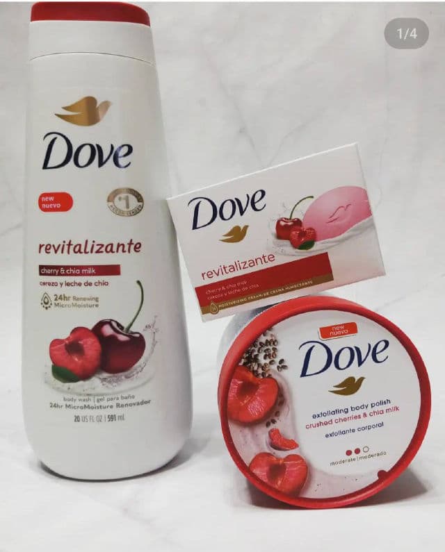 Dove Revitalizante Body Wash - Cherry & Chia Milk review photo by lamamaishere