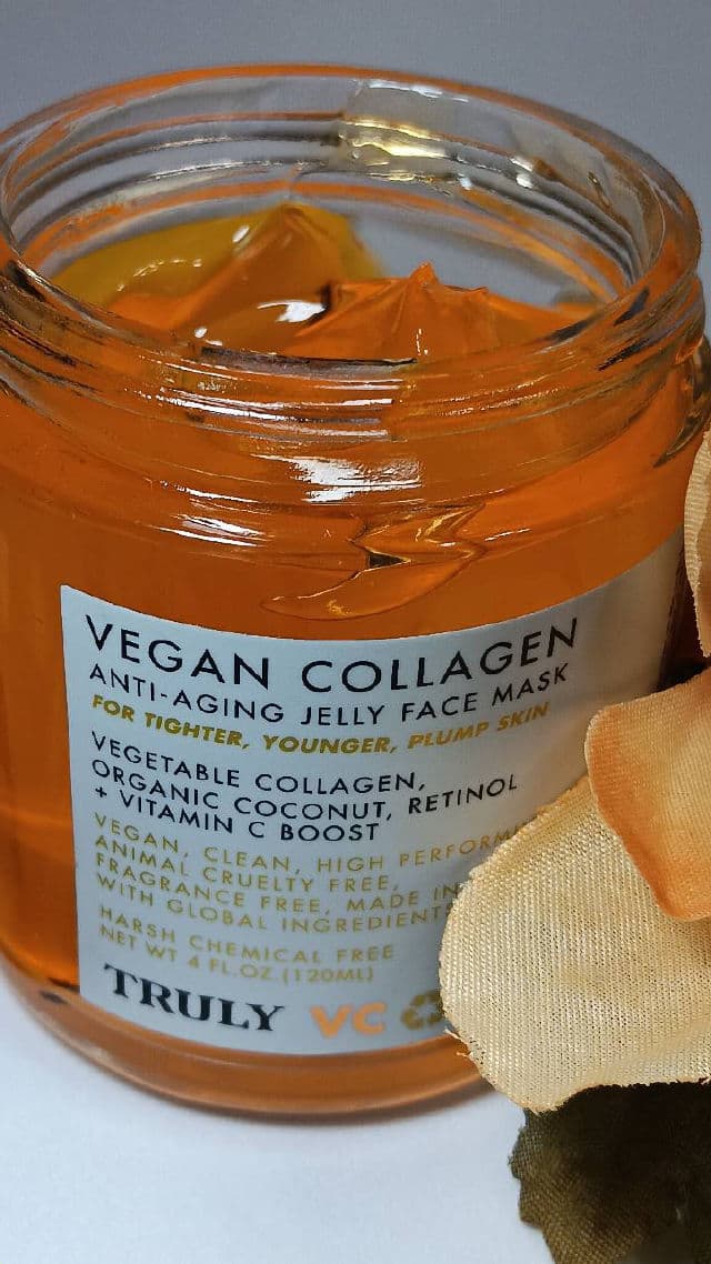 Truly Vegan Collagen Booster Anti Aging Jelly Face Mask review photo by lamamaishere