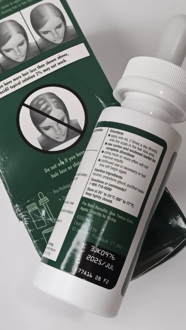 SheaMoisture Minoxidil 2% Hair Treatment Solution review photo by lamamaishere