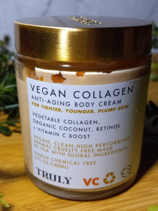 Truly Vegan Collagen Boost Anti-Aging Body Cream review photo by lamamaishere