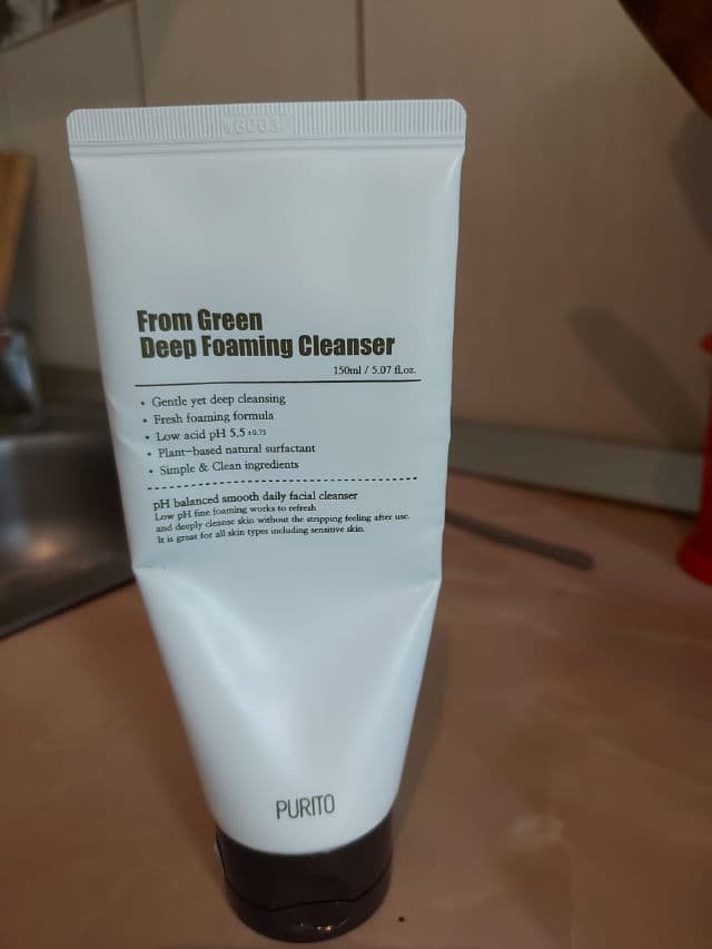 PURITO From Green Deep Foaming Cleanser review photo by Maddy3007