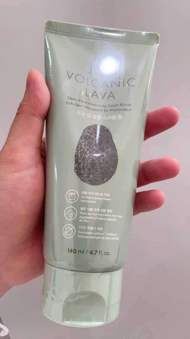 JeJu Volcanic Lava Pore Cleansing Foam (150ml) product review