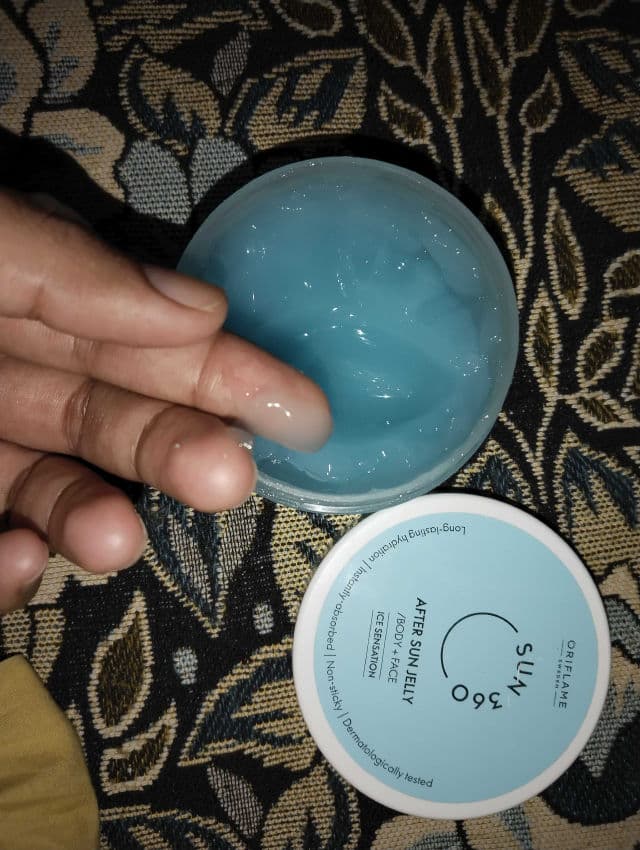Oriflame Sun 360 After Sun Jelly Body + Face review photo by RubabRouf