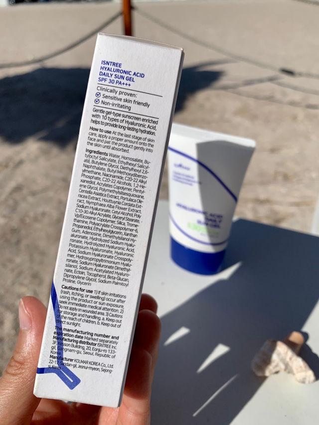 Hyaluronic Acid Daily Sun Gel SPF30 PA+++ product review