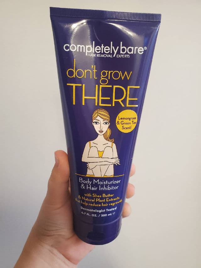 Completely Bare Don't Grow There Body Moisturizer & Hair Inhibitor review photo by Mariahj18