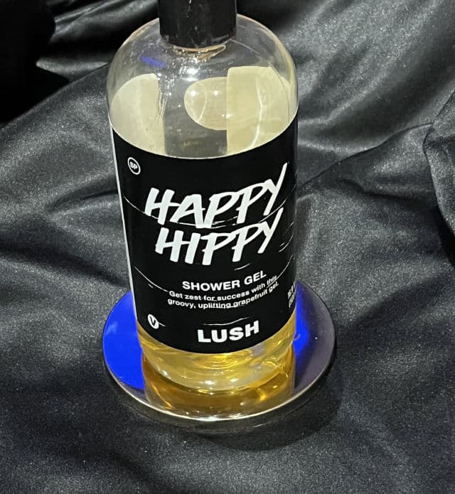 LUSH Happy Hippy Shower Gel review photo by hairjunkie