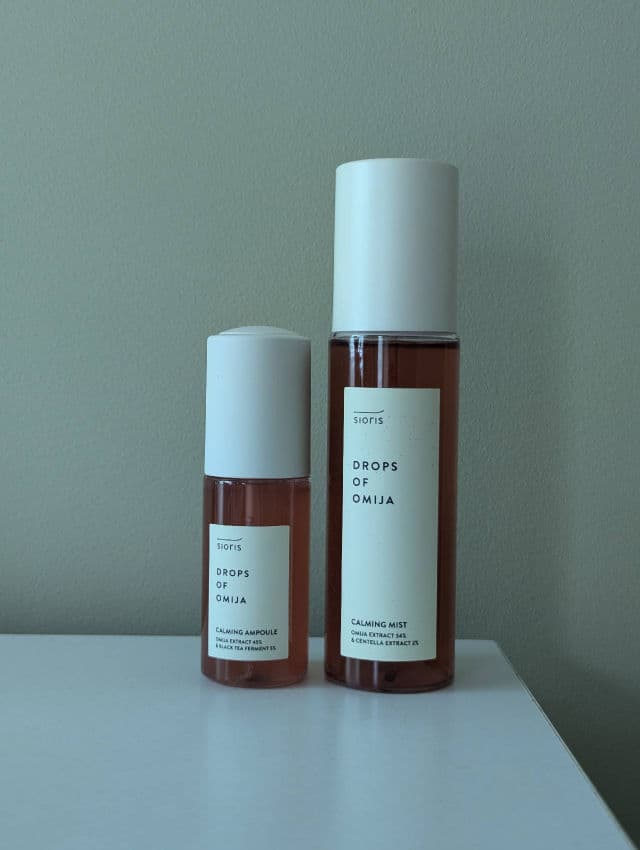 Sioris Drops of Omija Calming Ampoule review photo by vanicream