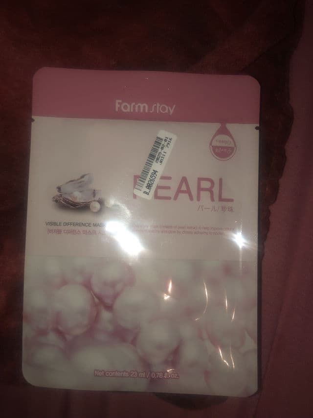 Farmstay Visible Difference Mask Sheet (Pearl) review photo by Emelinetls