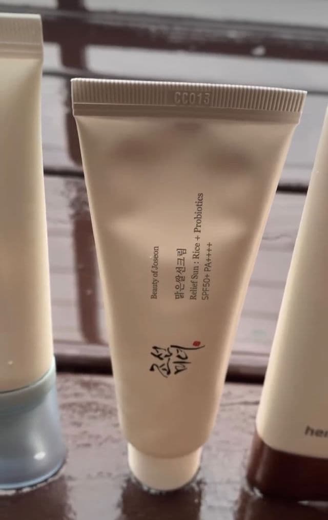 Relief Sun Rice + Probiotics SPF50+ PA++++ product review