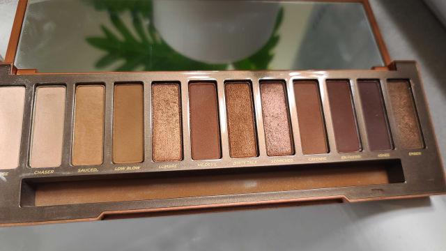 Naked Heat Eyeshadow Palette product review