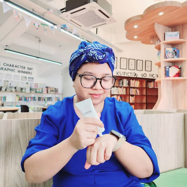 Lagom Cellus Sun Gel+ SPF50+ PA+++ review photo by anakdenesor