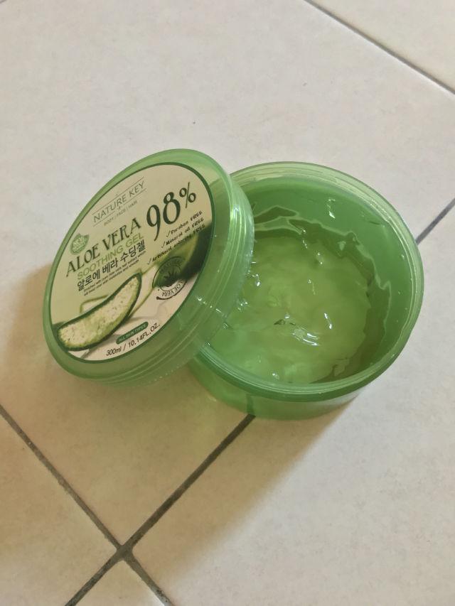 Aloe Vera Soothing Gel 98% product review