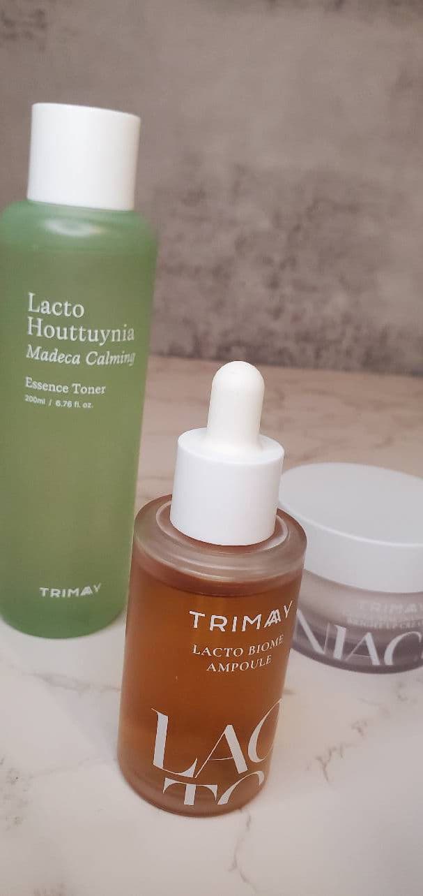 Trimay Lacto Biome Ampoule review photo by skincarereview101