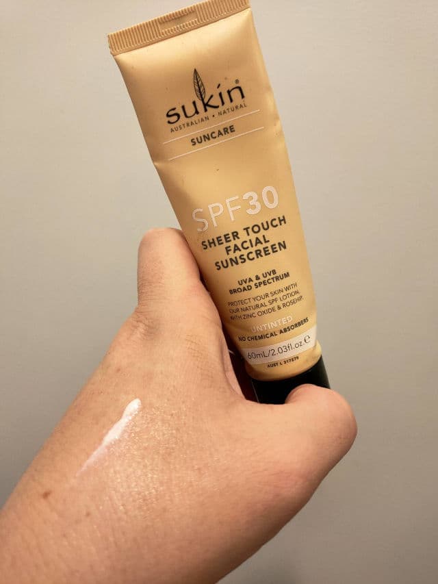 Sukin SPF30 Sheer Touch Facial Sunscreen - Untinted review photo by Bayz