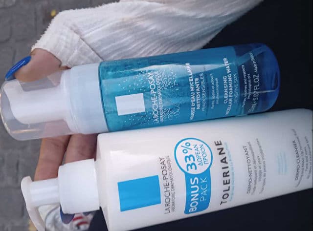 La Roche-Posay Foaming Micellar Cleansing Water review photo by M4r