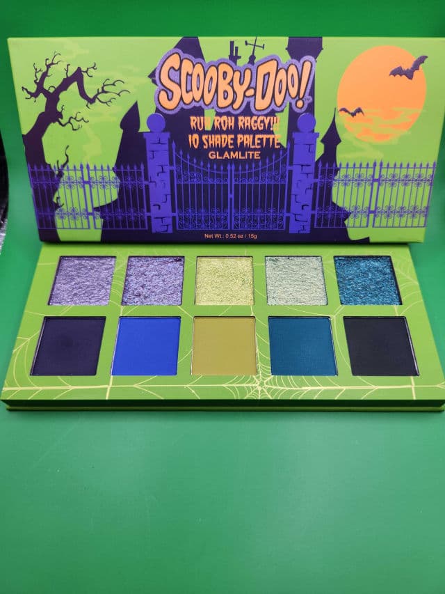 Glamlite Scooby-Doo Ruh Roh Raggy Palette review photo by Maluna
