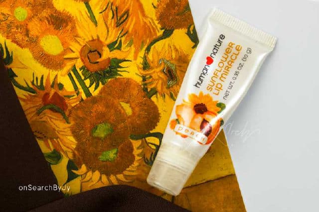Human Heart Nature Sunflower Lip Miracle - Peach review photo by onsearchbyjy