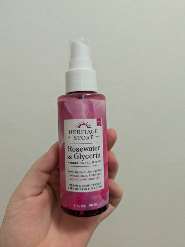 Heritage Store Rosewater Cleanser review photo by brebre0925