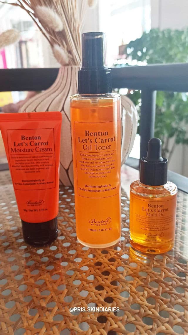 BENTON Let's Carrot Moisture Cream review photo by prisskindiaries
